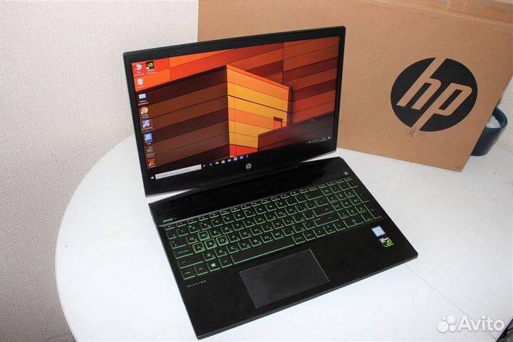 Игровой ноутбук HP на Core i5-8300H/ GTX 1060