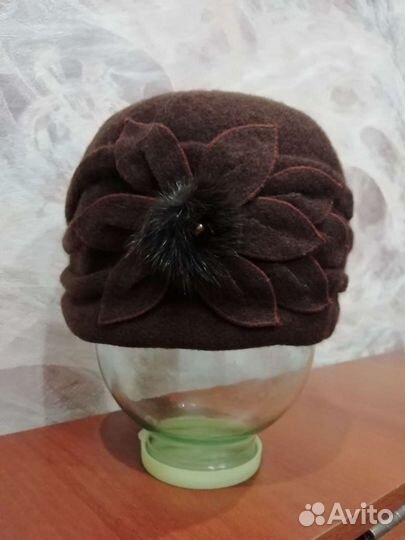 Шапка зимняя женская