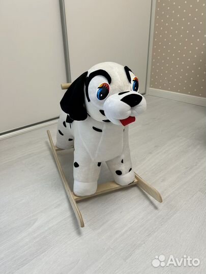 Детская качалка собака