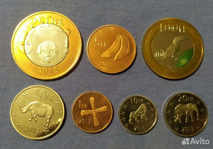 Наборы иностранных монет