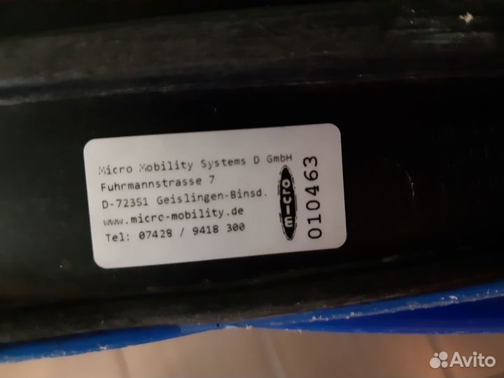 Самокат Micro, бу, в хор.состоянии