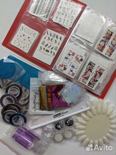 Набор Слайдеры, стразы и др