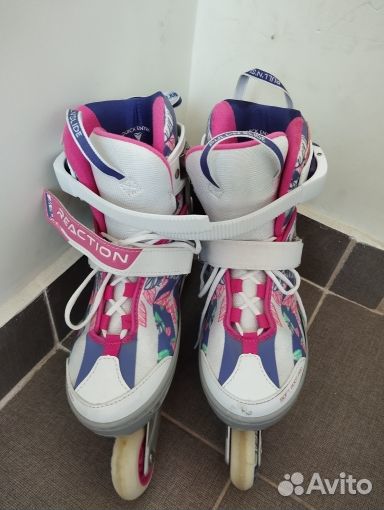 Роликовые коньки детские раздвижные Reaction