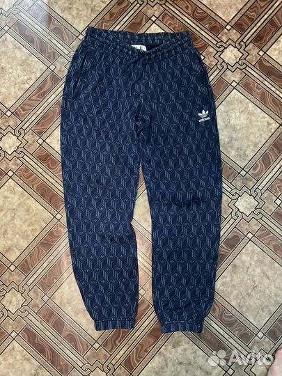 Штаны Adidas all over print monogram