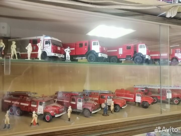 Модели пожарных авто 1:43