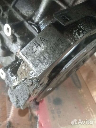 Двигатель K24A с навесным в разбор