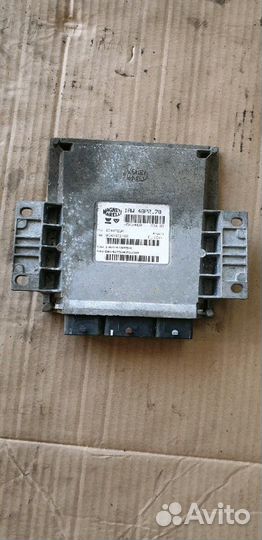 Блок управления двигателем Peugeot 206 1.4B