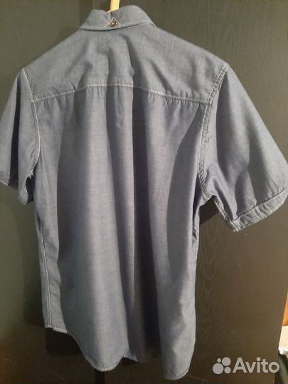 Джинсовая рубашка женская