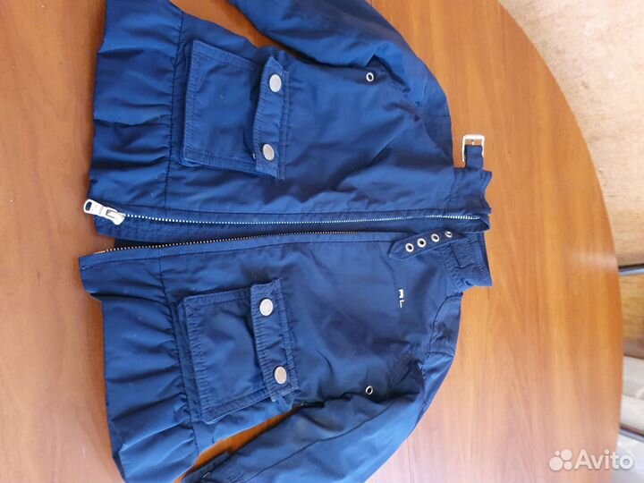 Куртка для девочки (кожа)дорогие бренды