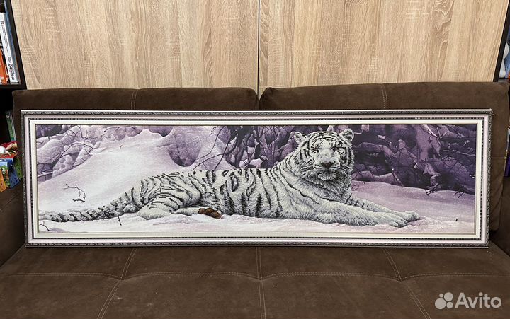 Тигр Алмазная Мозаика