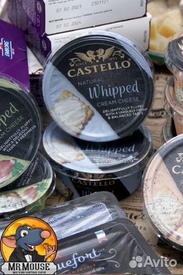 Мягкие сыры из Европы, сыр Кастелло из Дании