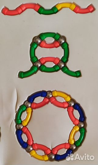 Магнитный конструктор, 108 шт