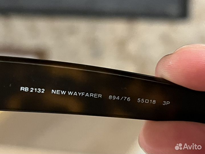Очки ray ban rb 2132 new wayfarer