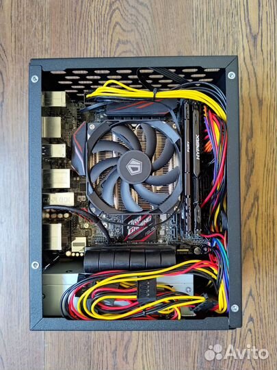 Новый тихий mini itx компьютер