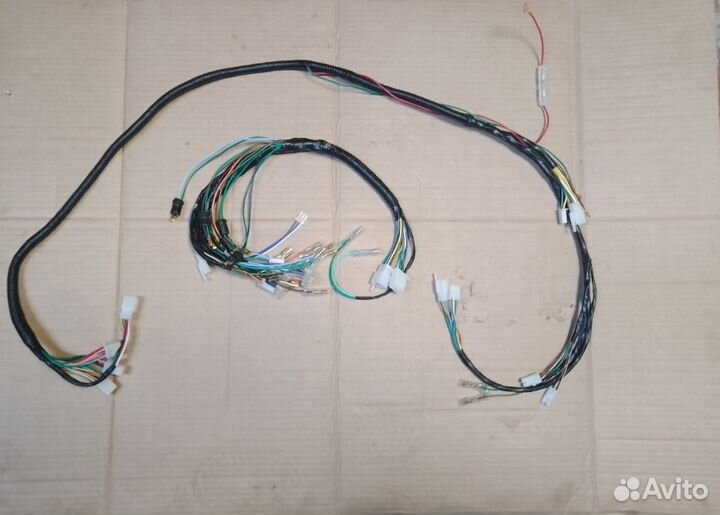 Проводка центральная на китайский скутер 157QMJ