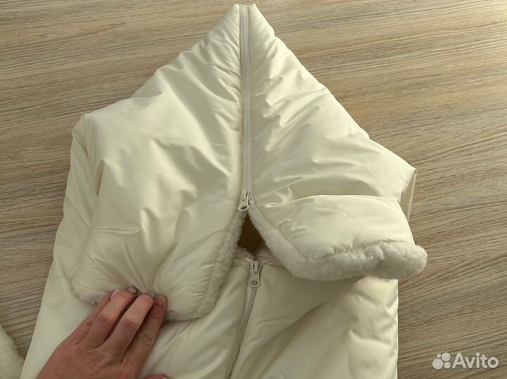 Конверт одеяло на выписку зима