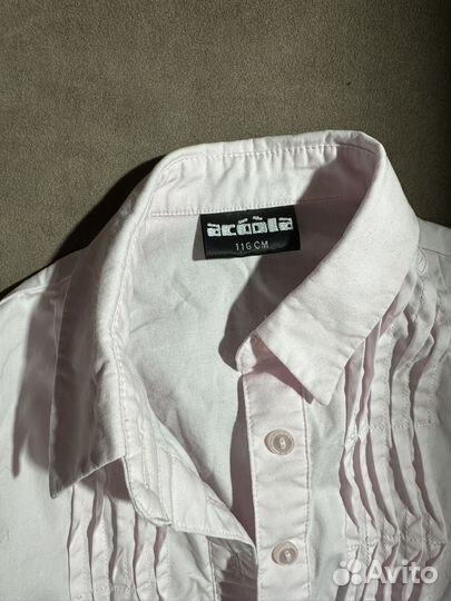 Рубашка для девочки 116
