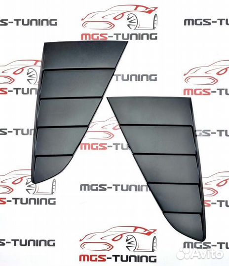 Жабры на задние форточки Ford Mustang PFT 2014+