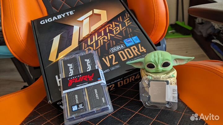 Новая Игровая связка i5 12400f h610m 16gb 3200mhz