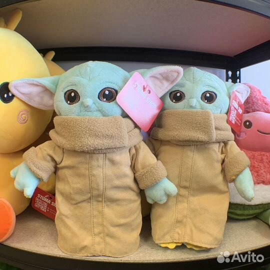 Мягкая игрушка малыш йода baby yoda 30 см