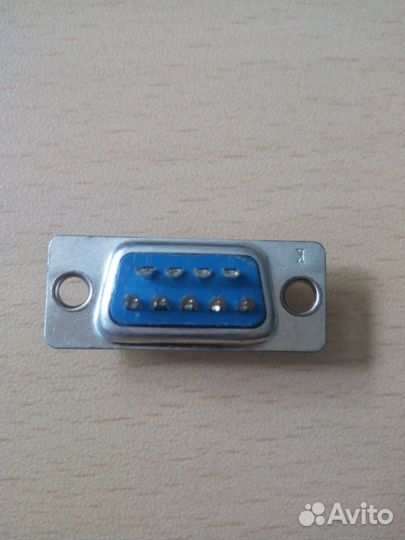 Разъем RS232 под пайку (db9F/db9M)