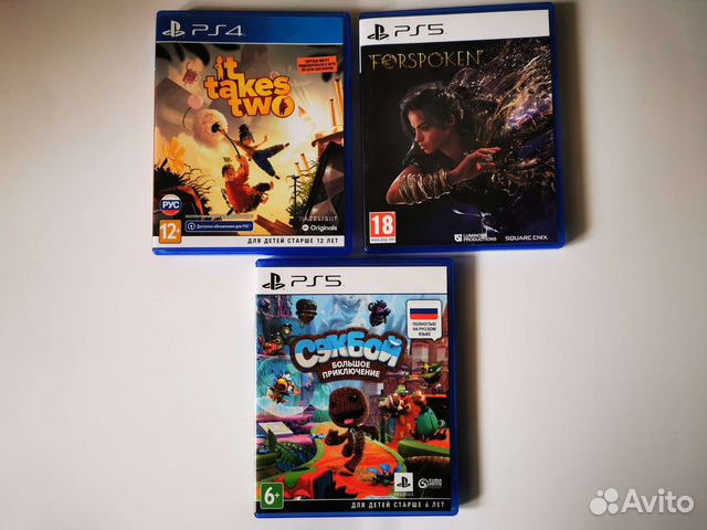 Игры PS4 PS5 Forspoken, Last Of Us Part II