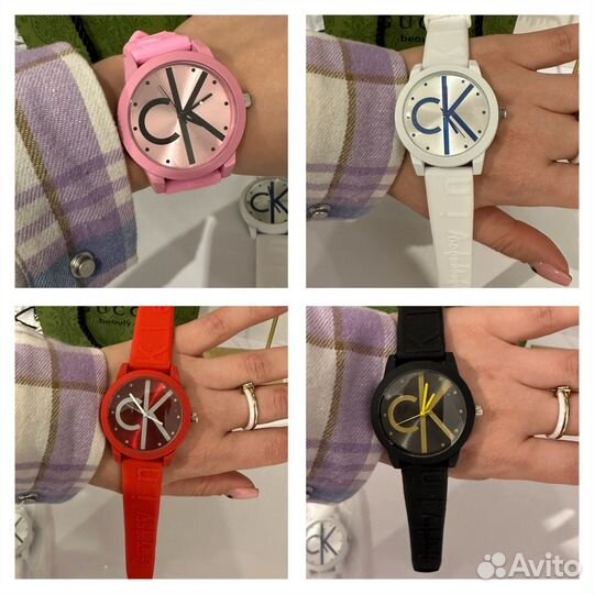Часы calvin klein новые разные цвета