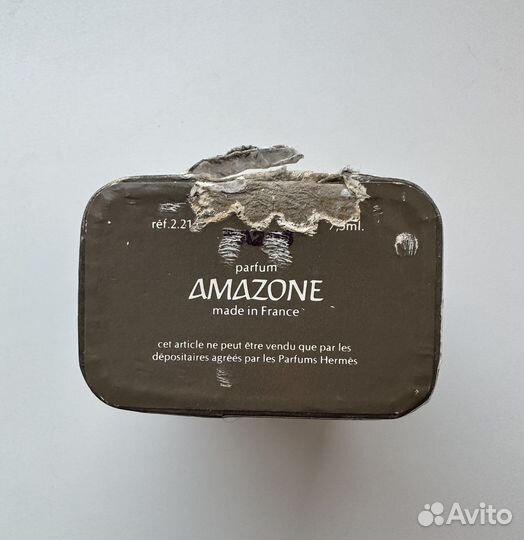 Hermes amazone parfum духи 7,5 мл винтаж