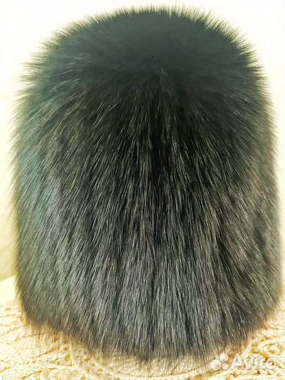 Шапка зимняя меховая женская из песца
