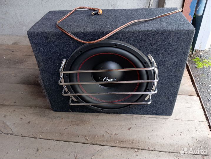 Сабвуфер и усилитель