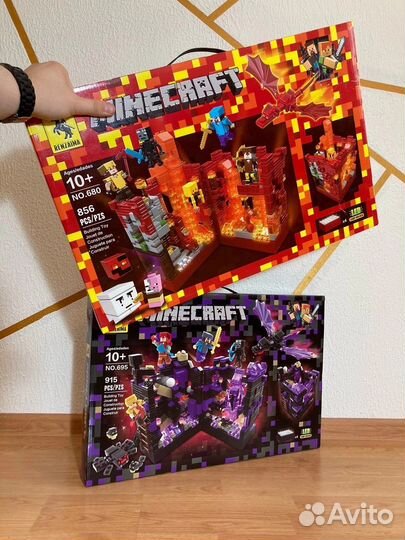 Lego майнкрафт