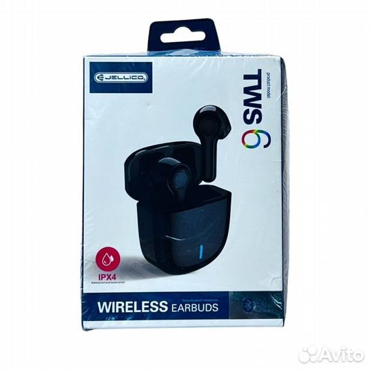 Bluetooth гарнитура jellico TWS6 BK