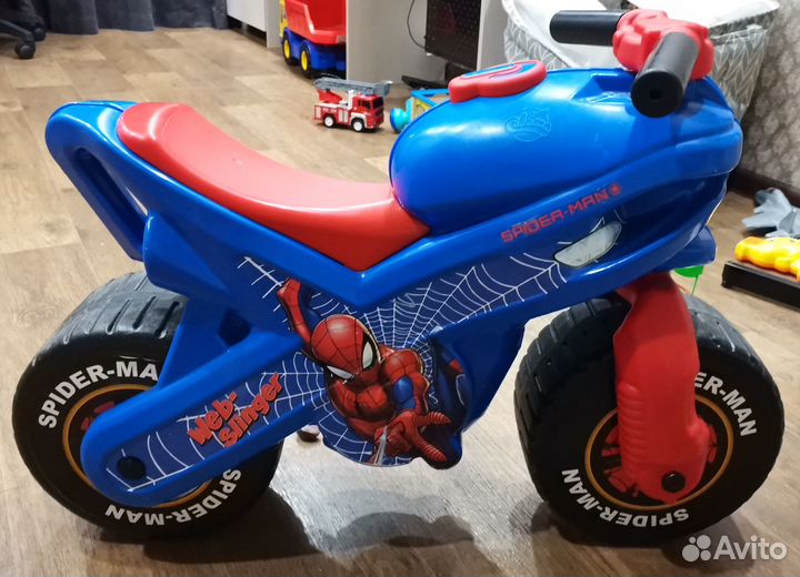 Детский мотоцикл-беговел каталка