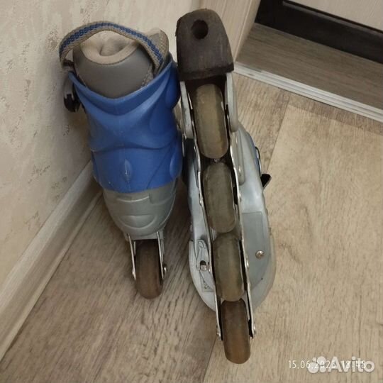 Роликовые коньки детские раздвижные