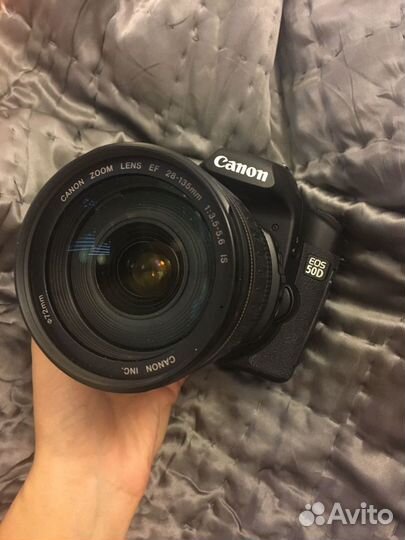 Canond 50D + обьектив Canon EF 28-135mm