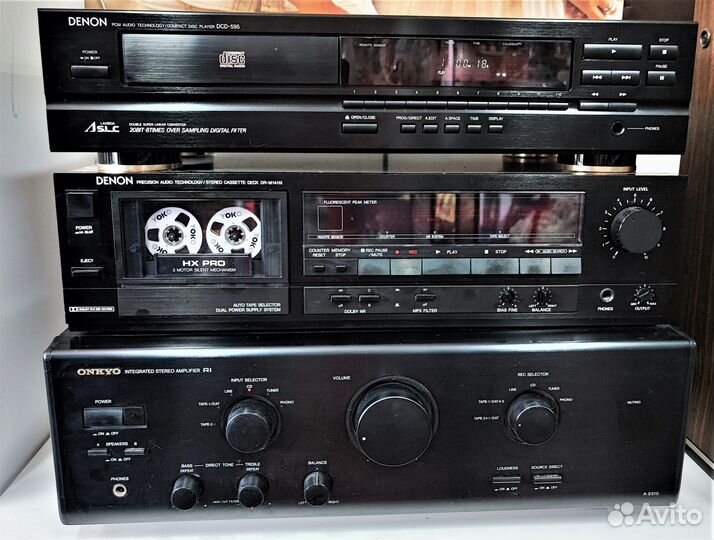 Denon CD 595 DR-14HX Onkyo A- 9310