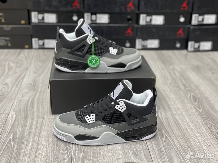 Кроссовки Air Jordan 4 Fear (36-45)