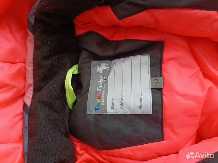 Зимний комбинезон для девочки 110