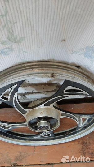 Колесо мопед альфа