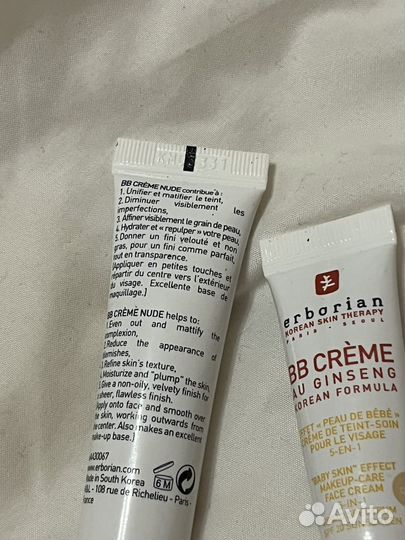 Bb крем для лица erborian