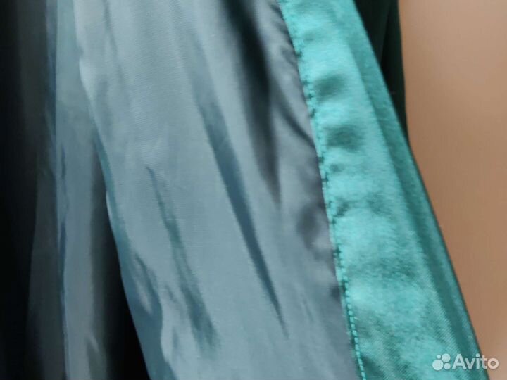 Шелковый китайский халат с драконом 48 L