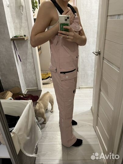 Штаны полукомбинезон горнолыжные