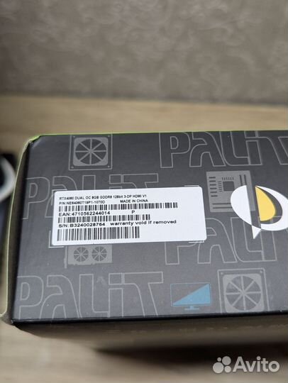 Видеокарта Palit RTX 4060 dual OC 8G