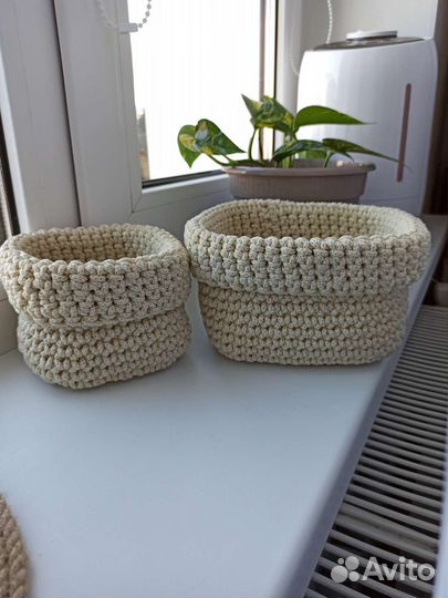 Корзинка интерьерная