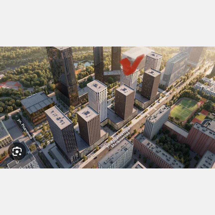 Квартира-студия, 20,8 м², 9/28 эт.