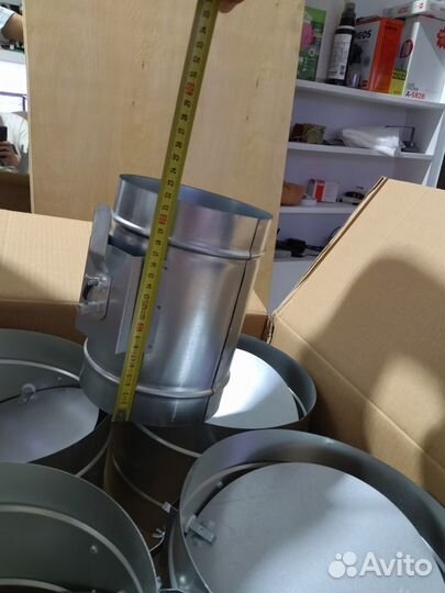 Дроссель-клапан 160мм для вентиляции