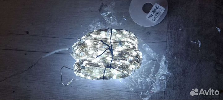 Гирлянда нить 100 метров