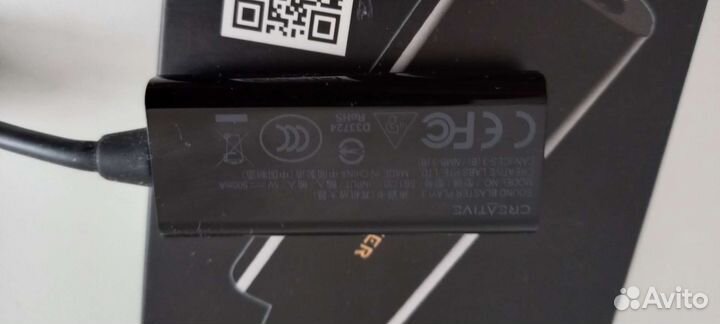 Внешняя звуковая карт creative sound blaster play3