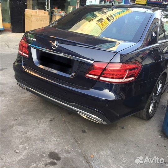 Спойлер Mercedes W212 AMG / Мерседес ABS пластик