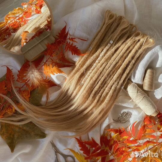 Дреды из натуральных волос